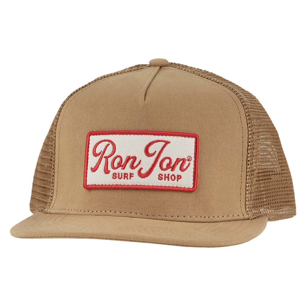10841313000-ron-jon-tan-station-trucker-hat-front
