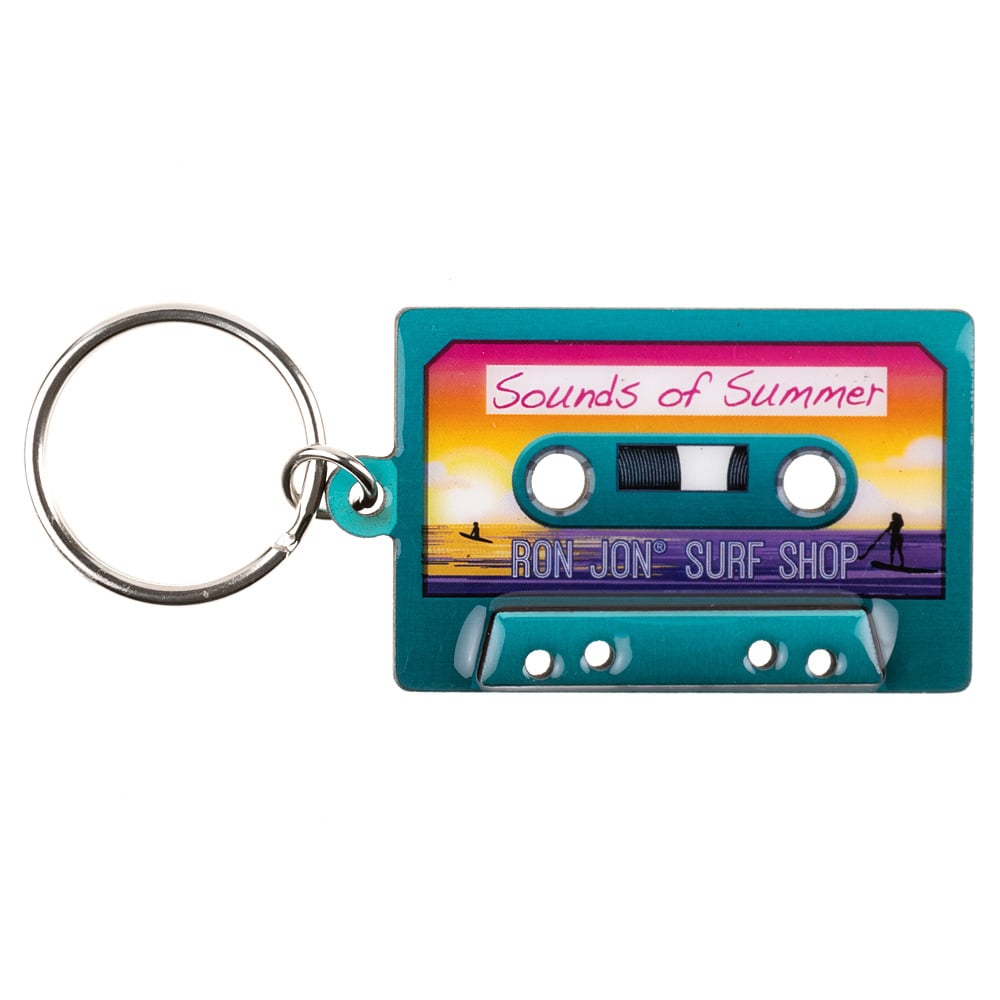 10860467000-ron-jon-mix-tape-2d-keychain-front