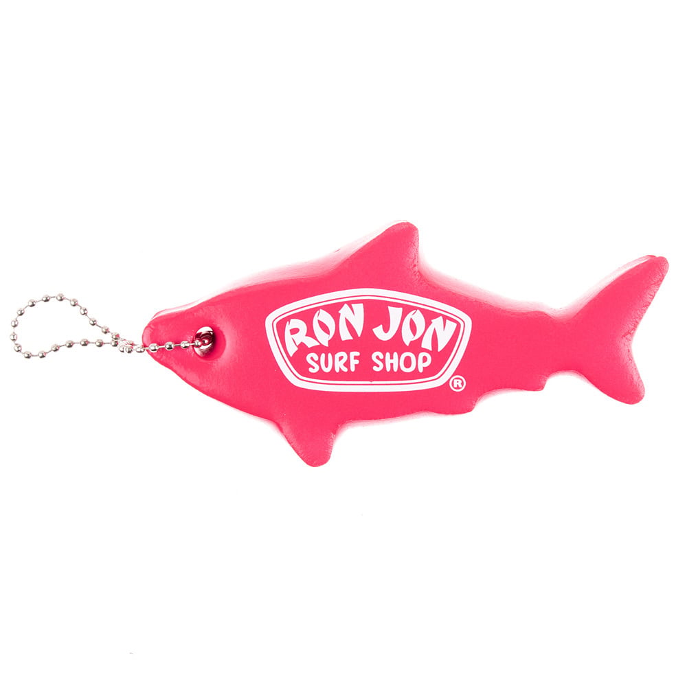 10860530000-ron-jon-pink-shark-floating-keychain-front