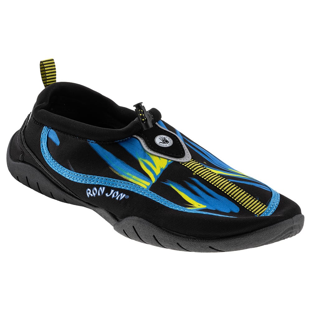 11110020019-ron-jon-mens-riptide-III-black-and-blue-water-shoes-angled