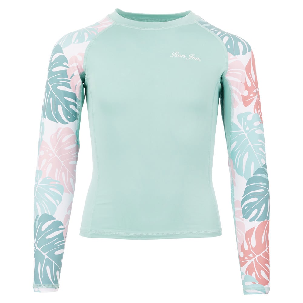 11730072000-ron-jon-kids-mint-kailana-long-sleeve-rash-guard-front