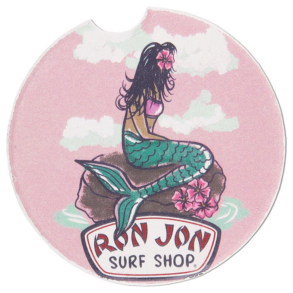11800394000D-ron_jon_mermaid_car_coaster_front