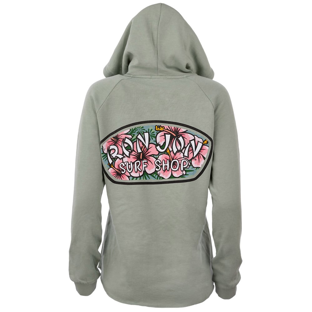 13351033109-sage-ron-jon-womens-hibiscus-badge-zip-hoodie-back