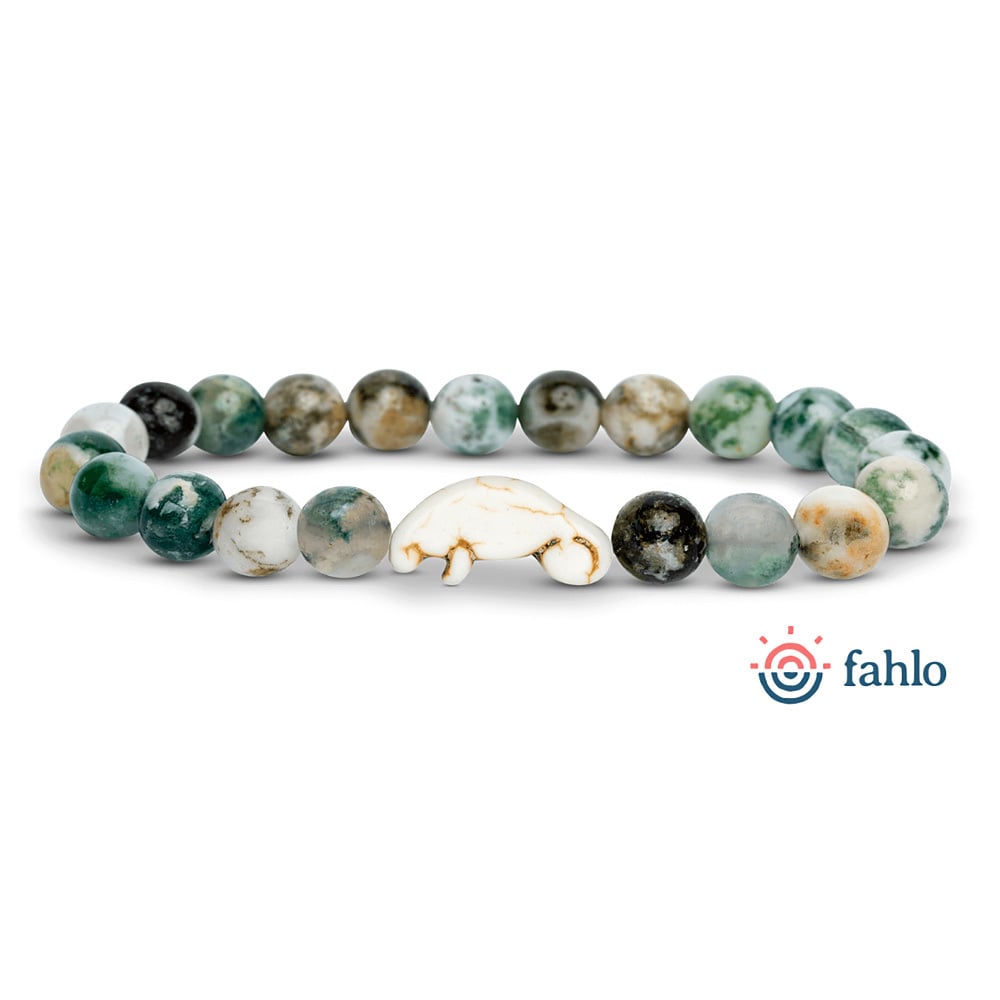 51641248000-fahlo-drift-manatee-seagrass-green-stone-bracelet-front